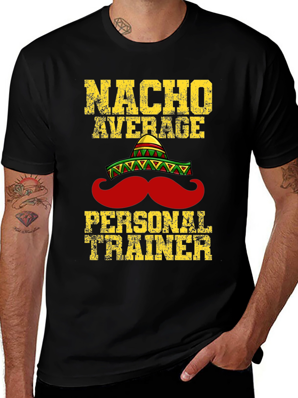 Nacho Average Personal Trainer T-Shirt