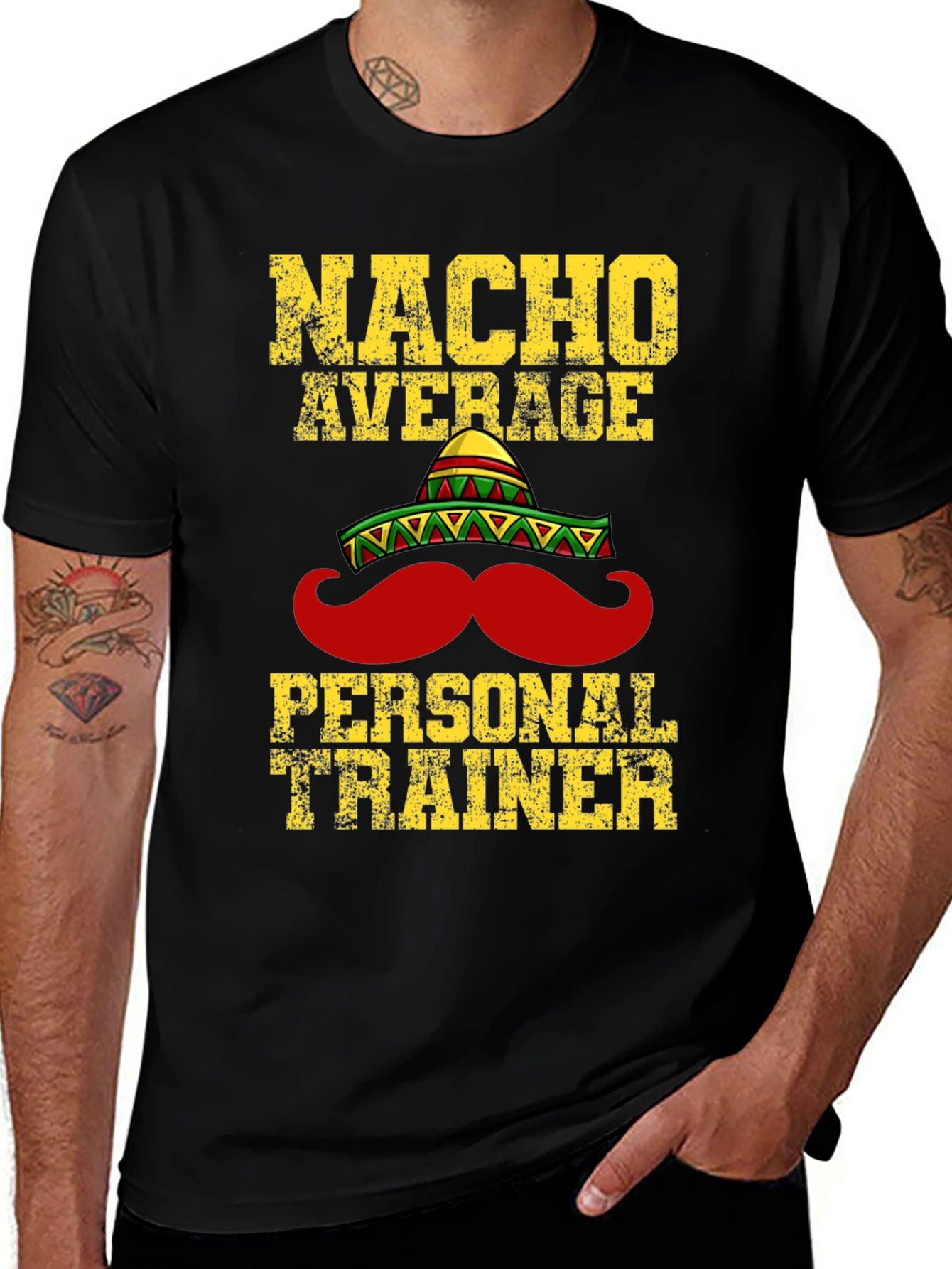 Nacho Average Personal Trainer T-Shirt