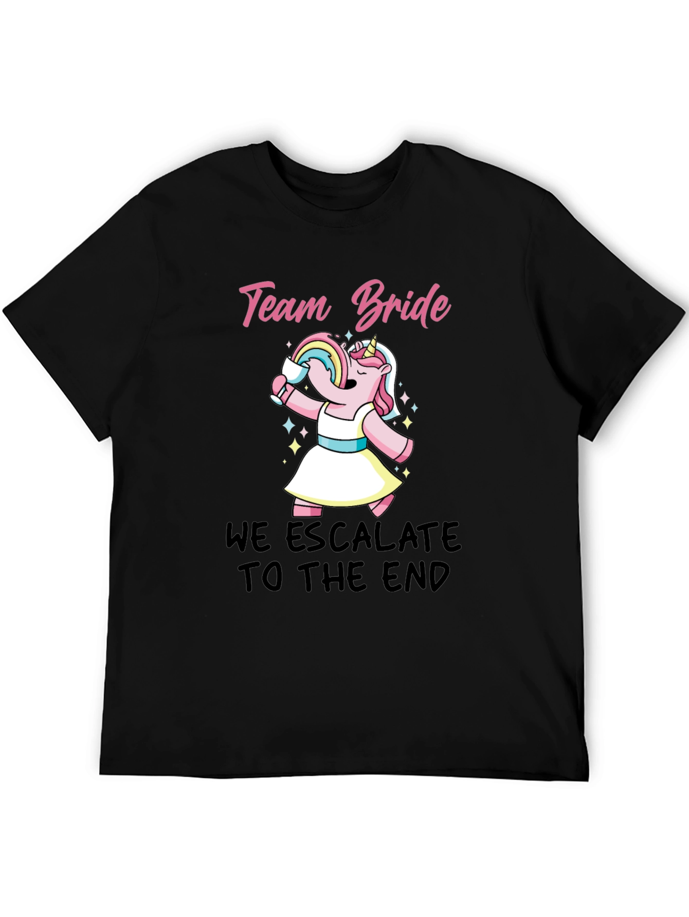 Team Bride Unicorn Party T-Shirt