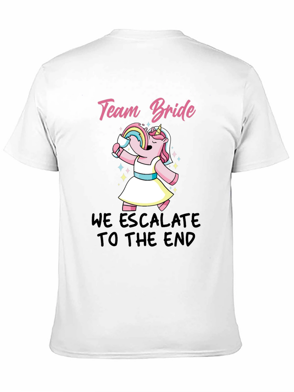 Team Bride Unicorn Party T-Shirt