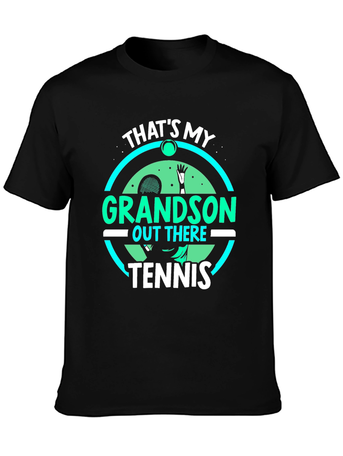 Thats My Grandson Tennis T-Shirt