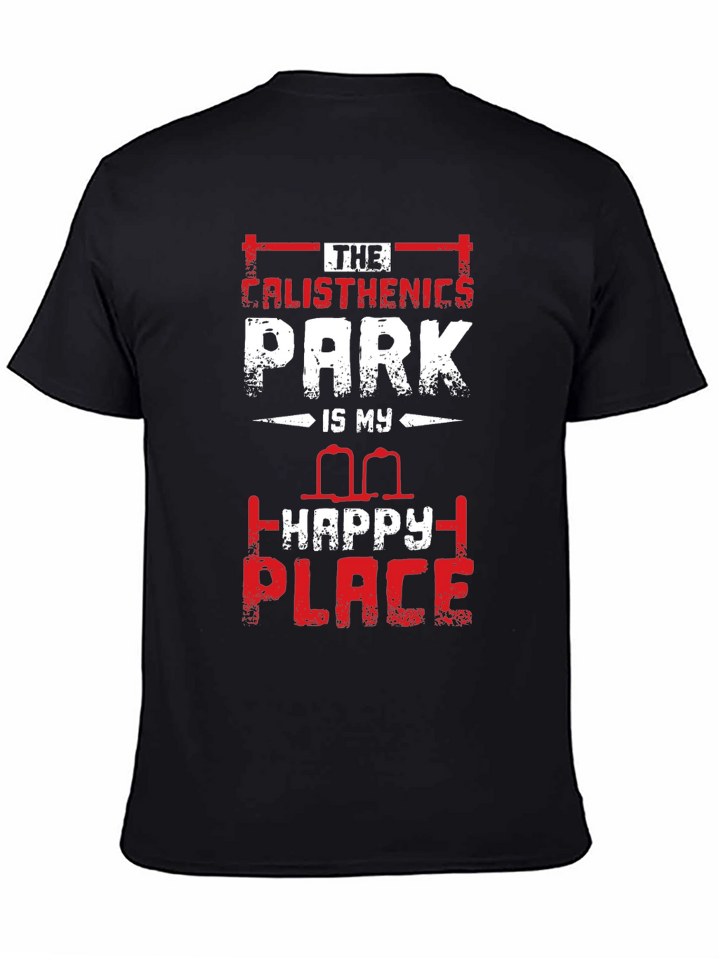 Calisthenics Park Happy Place Graphic T-Shirt