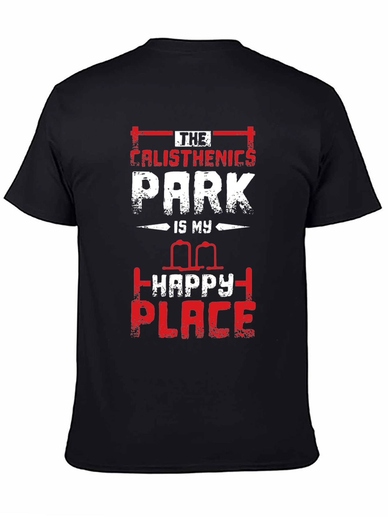 Calisthenics Park Happy Place Graphic T-Shirt