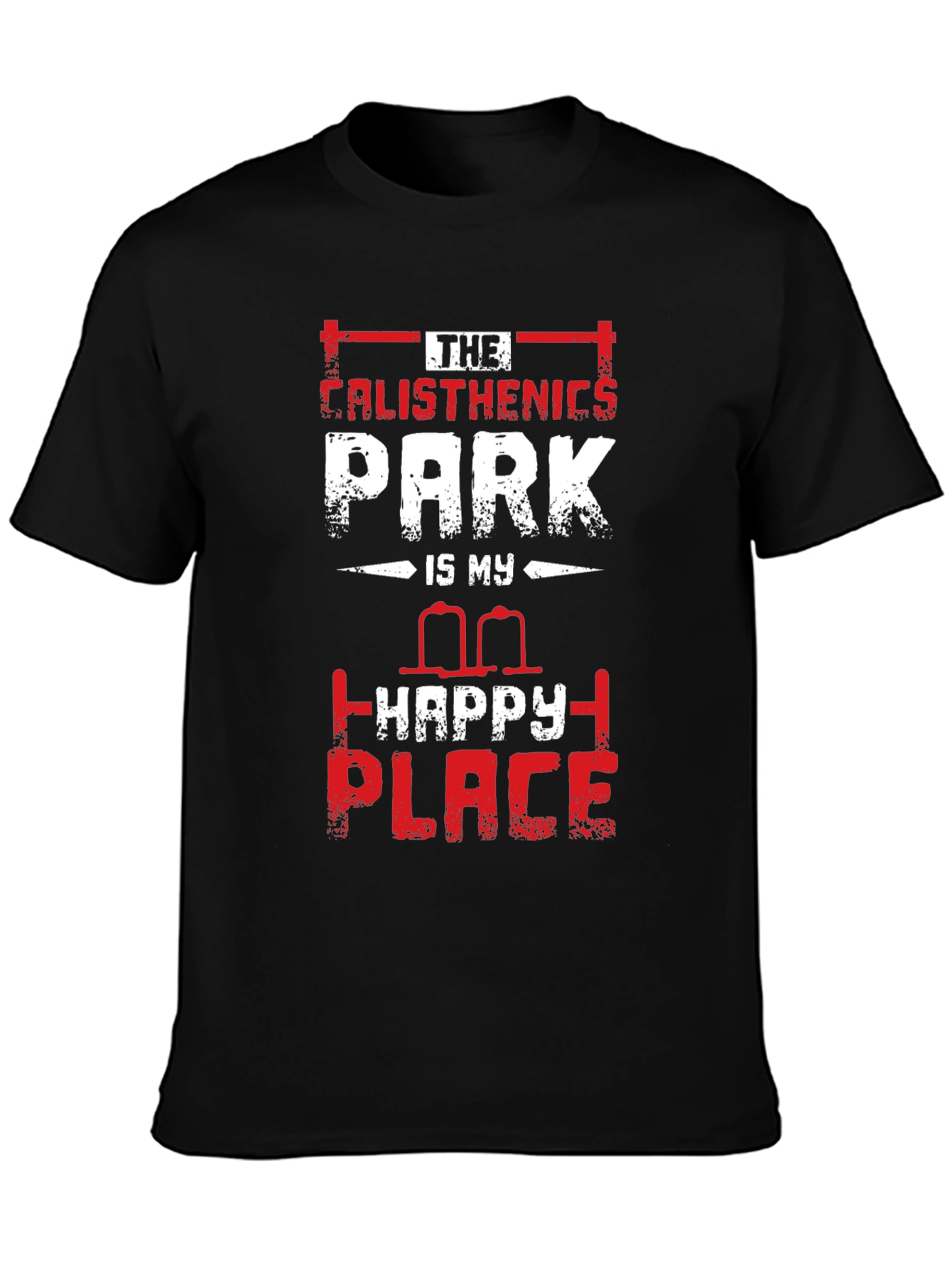 Calisthenics Park Happy Place Graphic T-Shirt