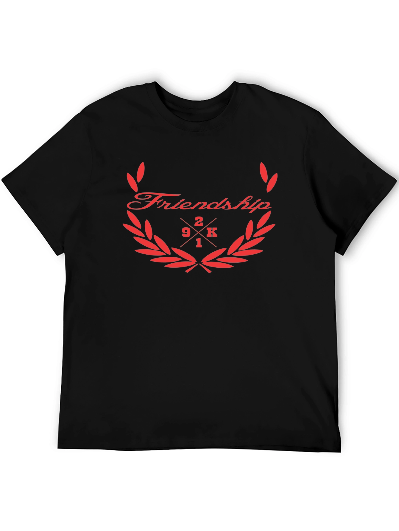 Friendship 2K1 Mens Black T-Shirt