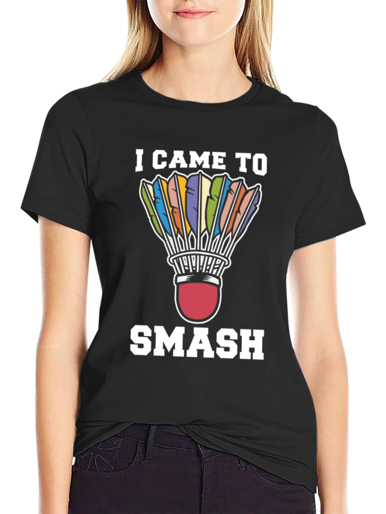 Smash Badminton T-Shirt