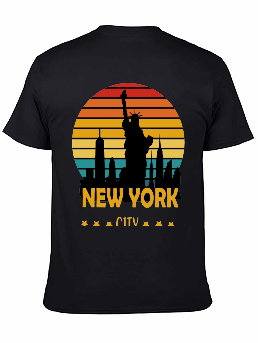 New York City Sunset Graphic Tee