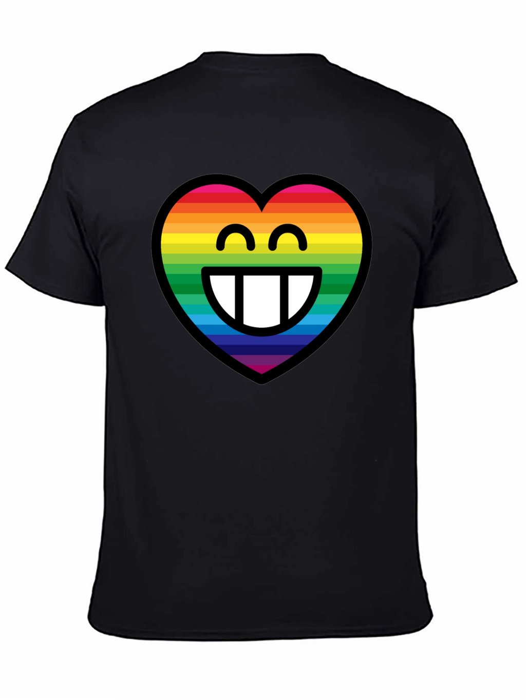 Rainbow Heart Emoji T-Shirt