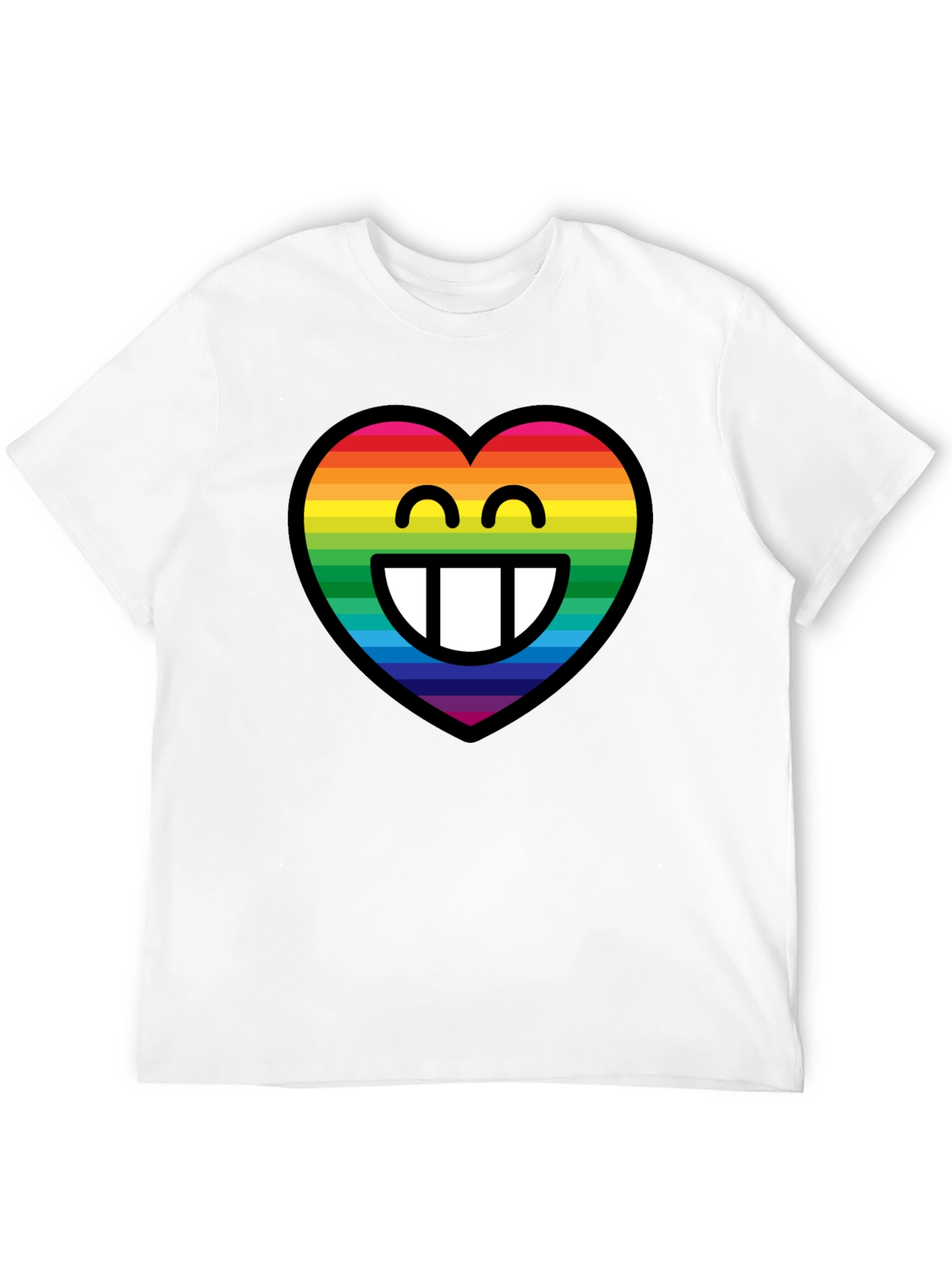 Rainbow Heart Emoji T-Shirt