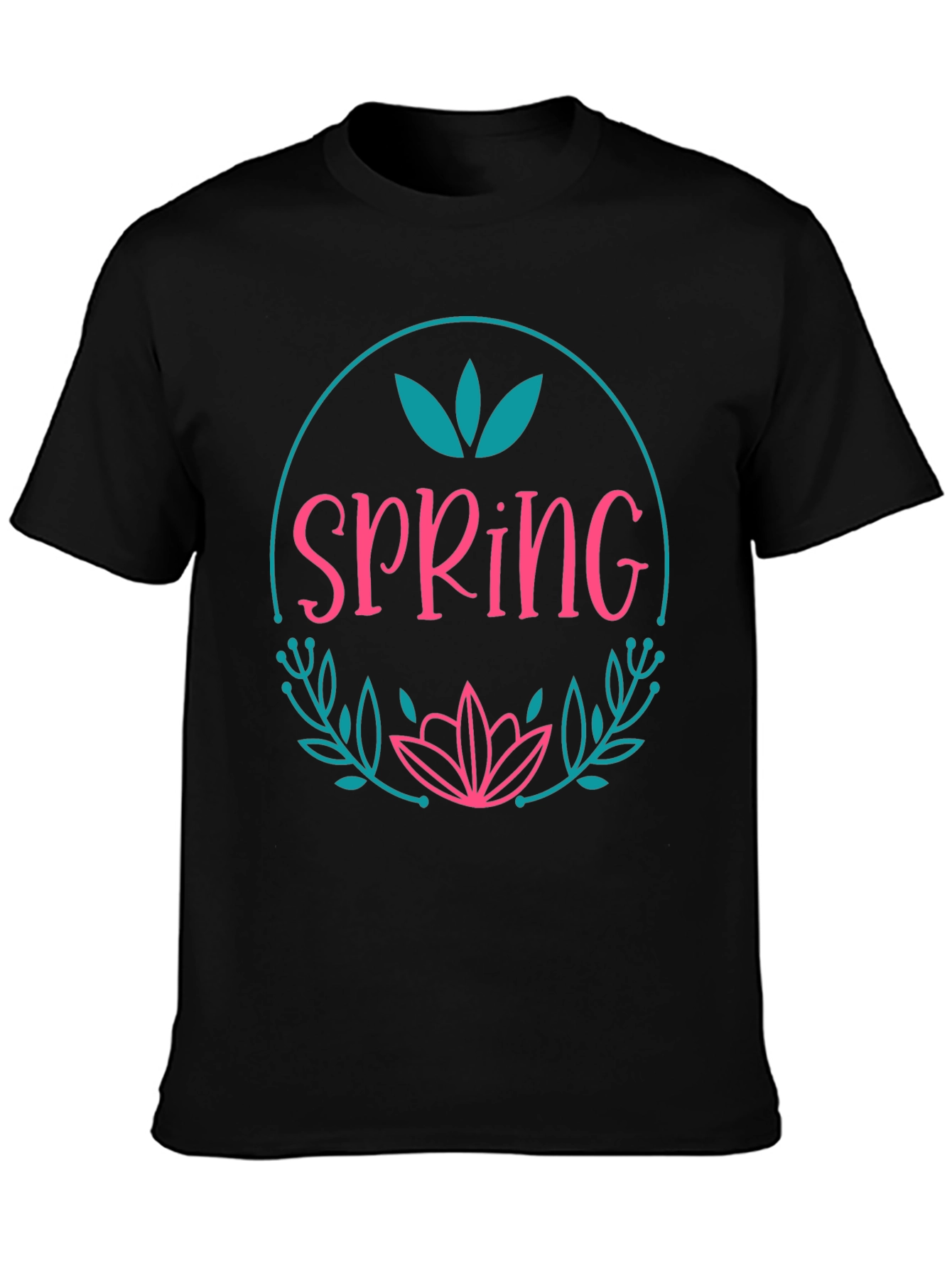 Spring Floral Graphic Tee