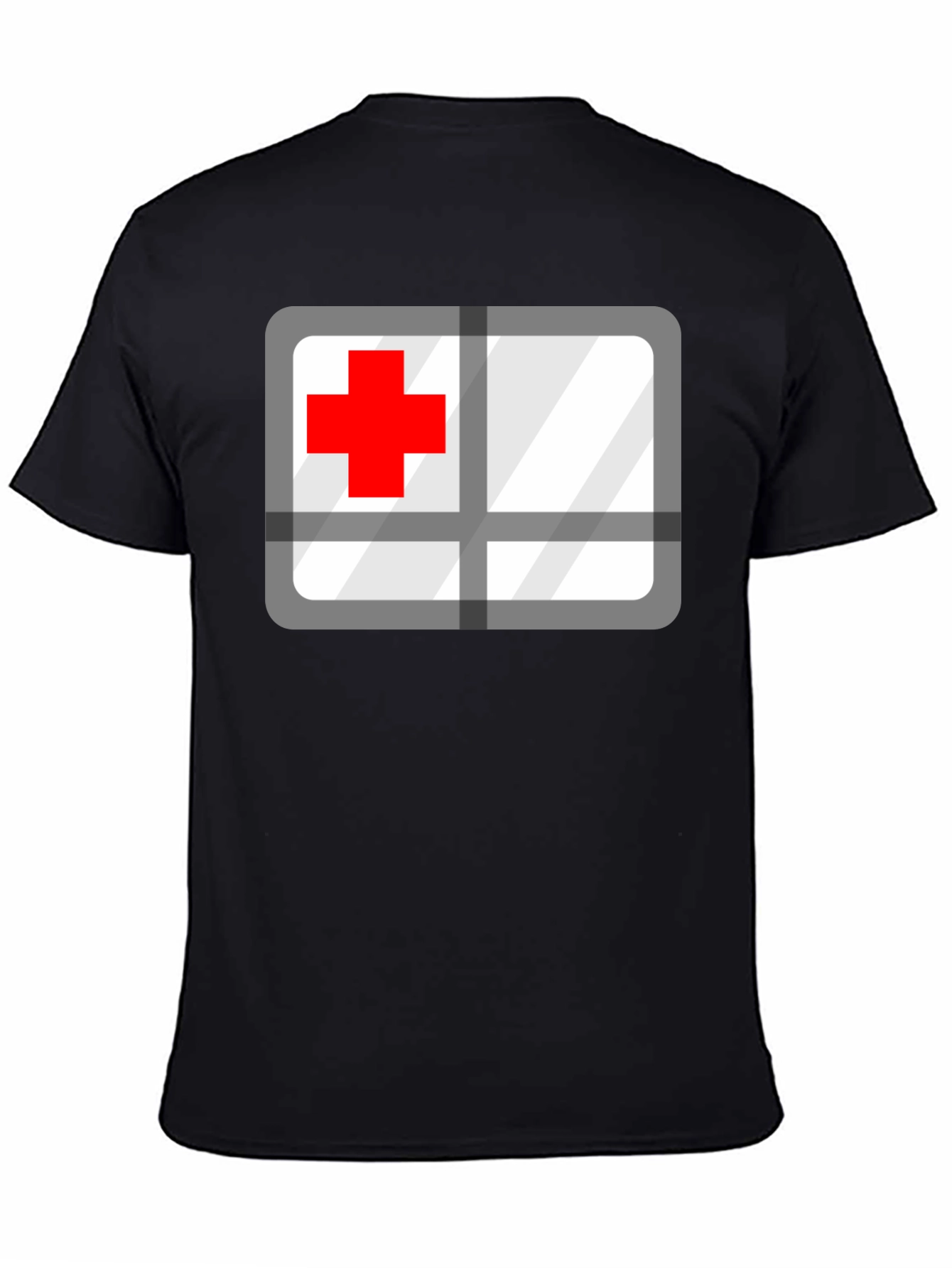Red Cross Graphic T-Shirt - Medical Supporter Tee