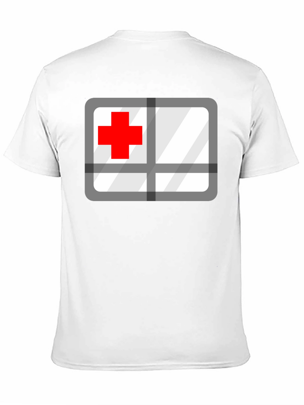 Red Cross Graphic T-Shirt - Medical Supporter Tee