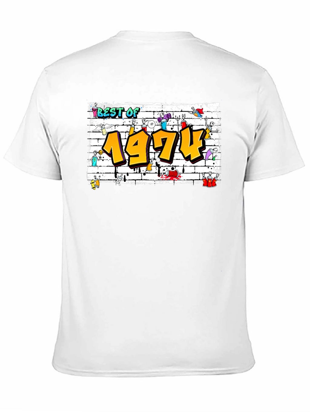 Best of 1974 Graffiti Style T-Shirt