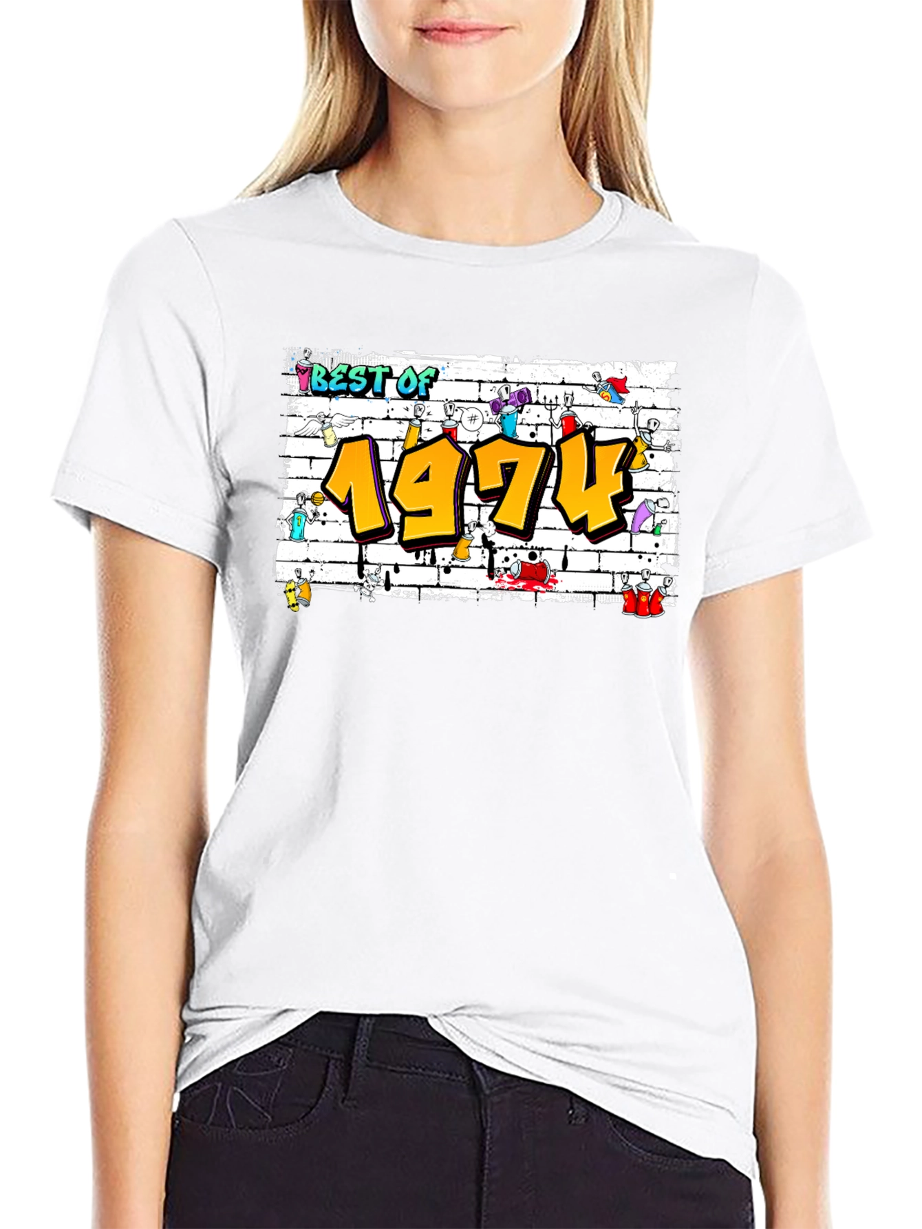 Best of 1974 Graffiti Style T-Shirt