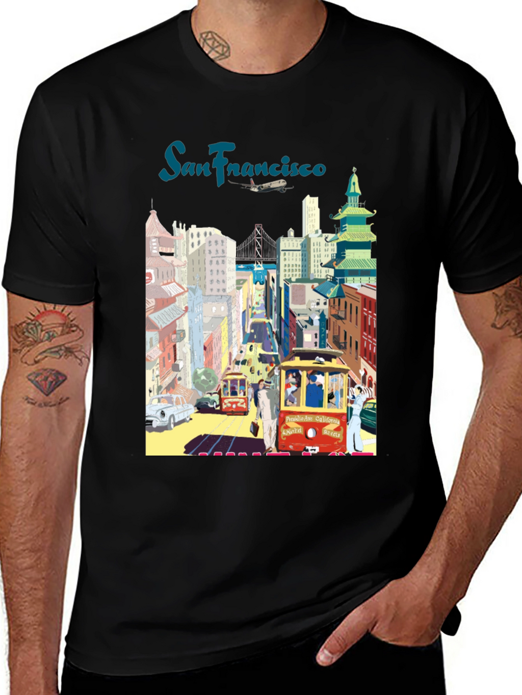 San Francisco Cable Car T-Shirt
