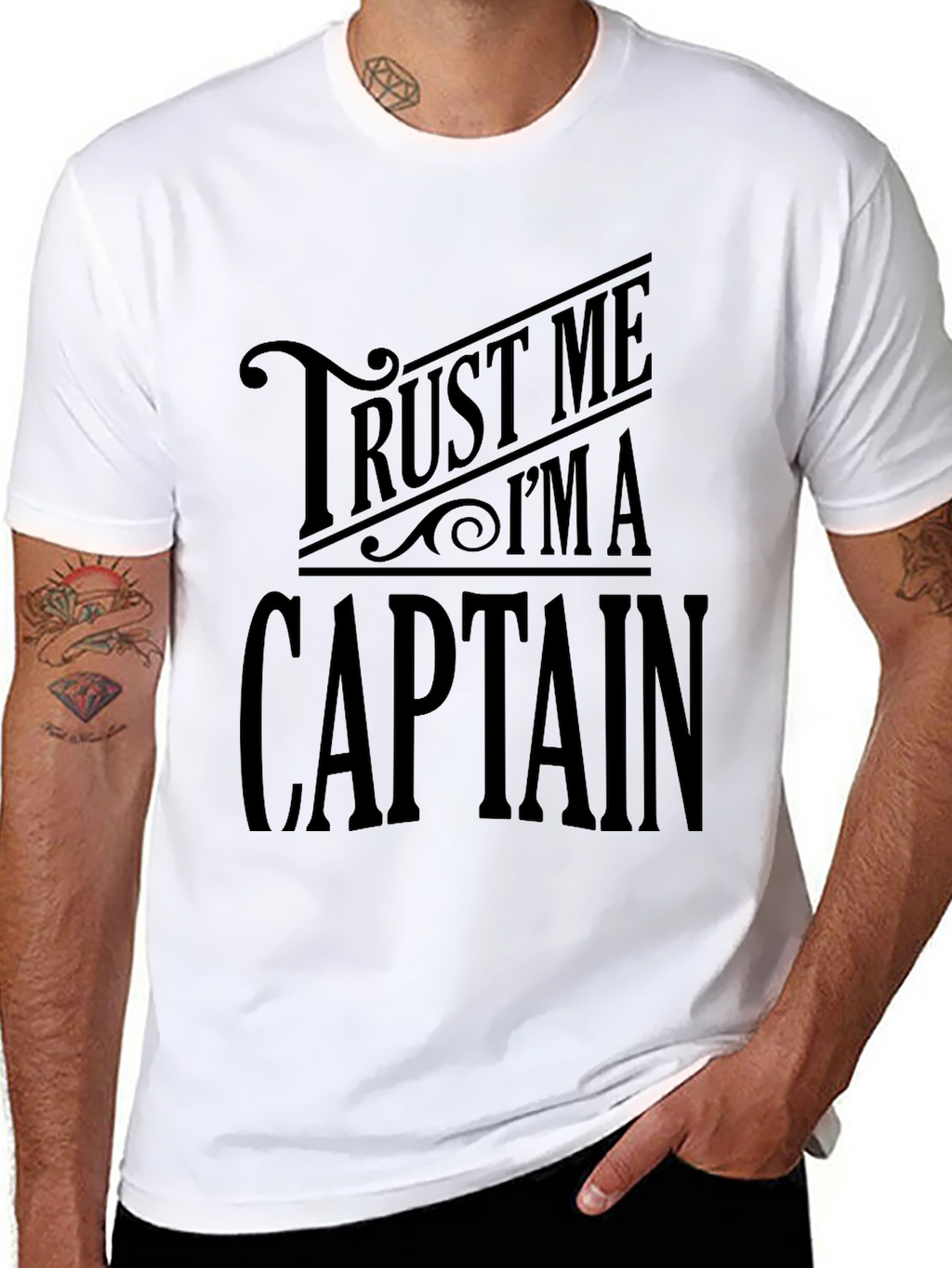 Trust Me Im A Captain - Graphic T-Shirt