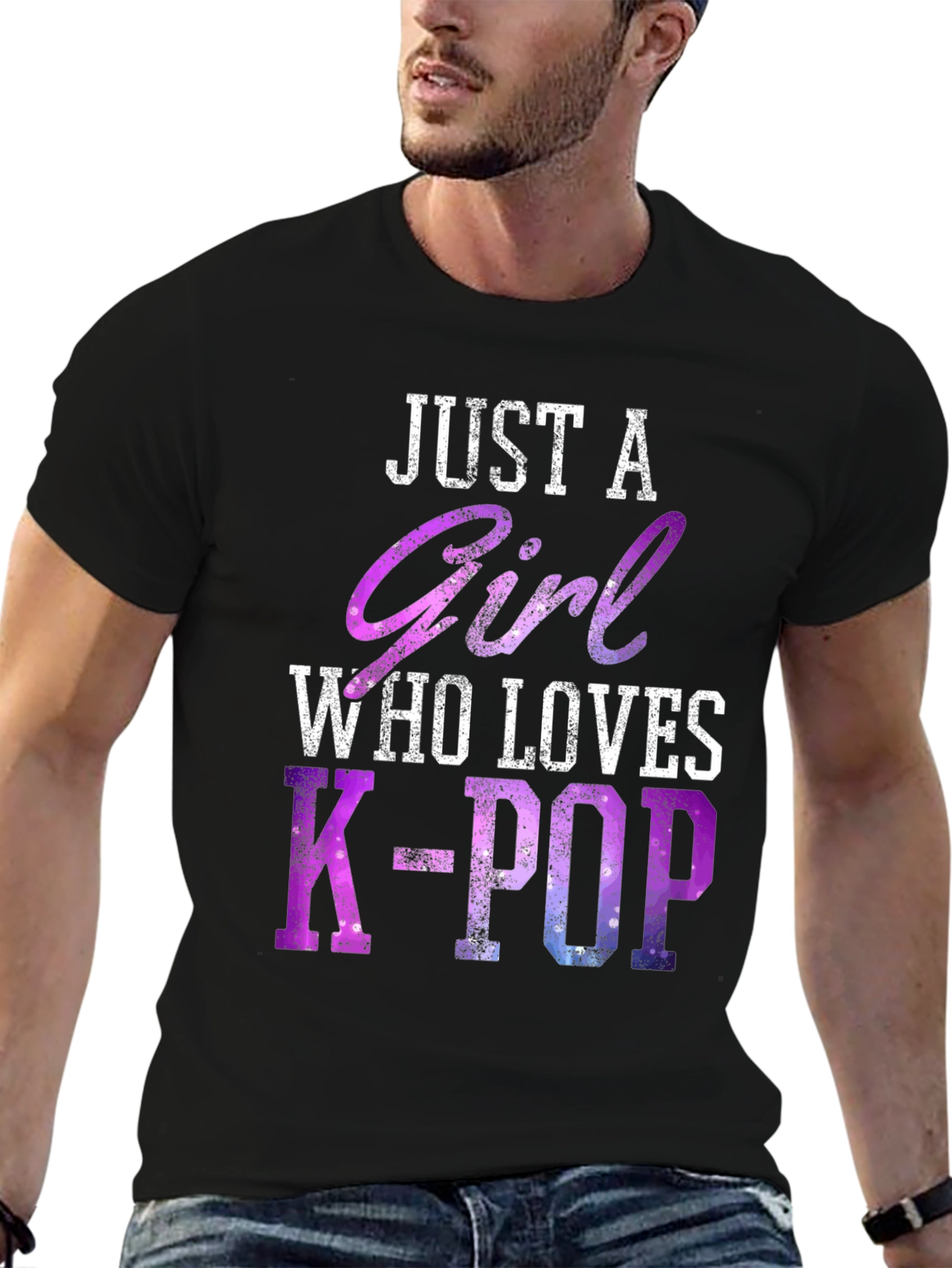 Just a Girl Who Loves K-Pop T-Shirt
