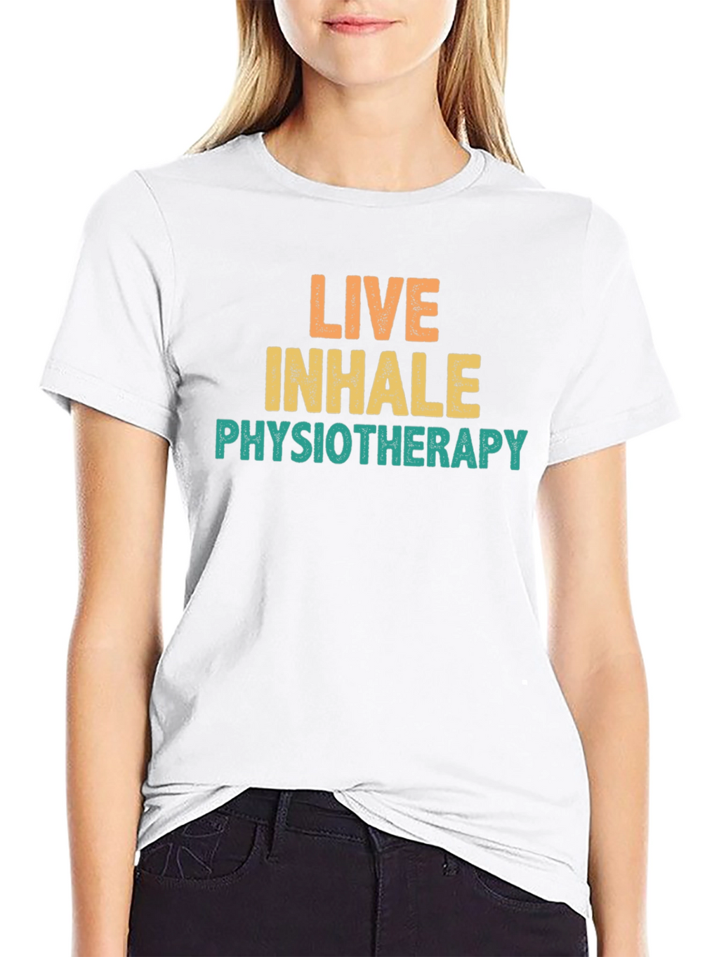 Live Inhale Physiotherapy T-Shirt