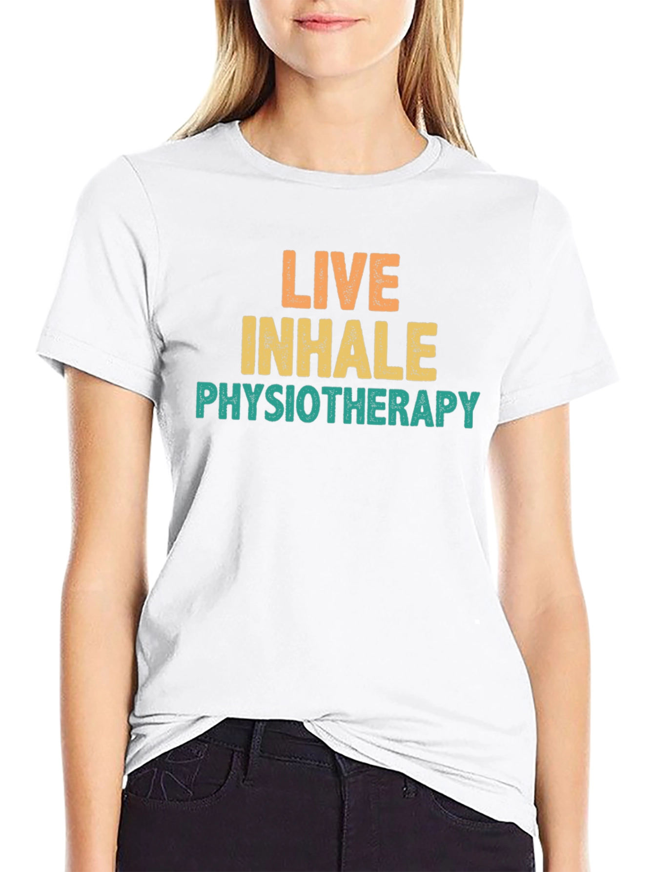 Live Inhale Physiotherapy T-Shirt