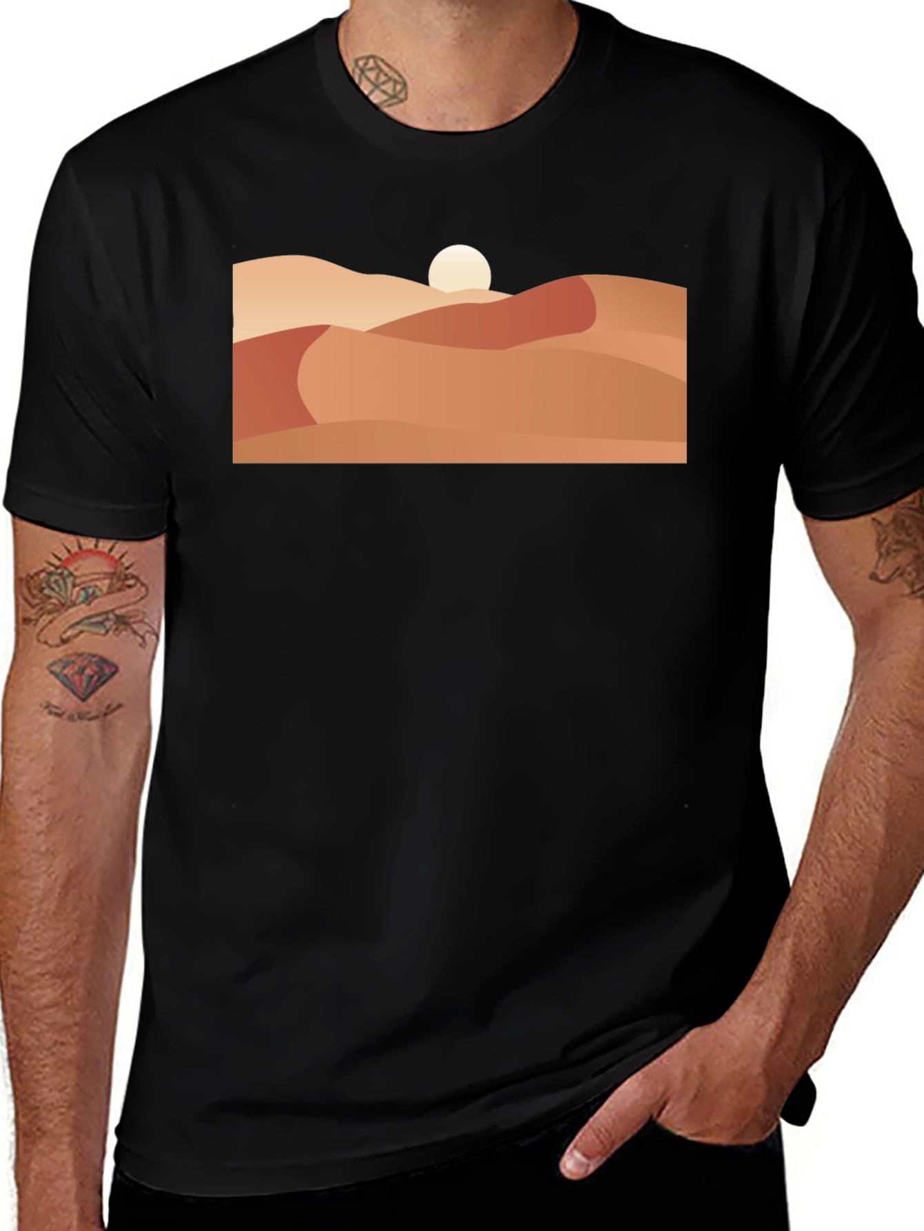 Desert Moon Graphic Tee