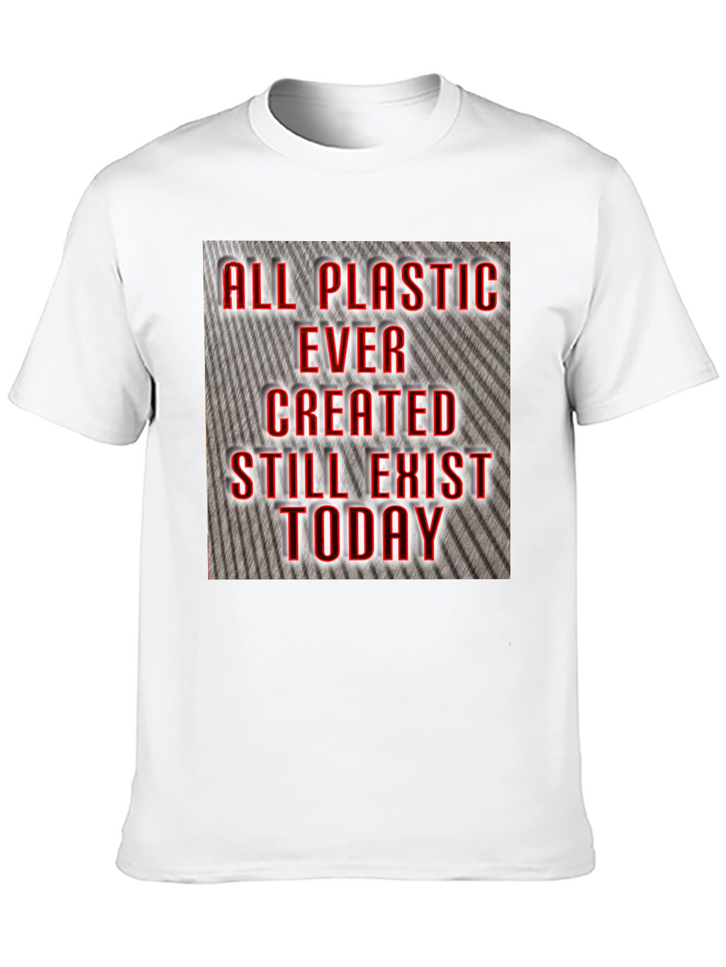 All Plastic Exists Today Graphic Tee - Black