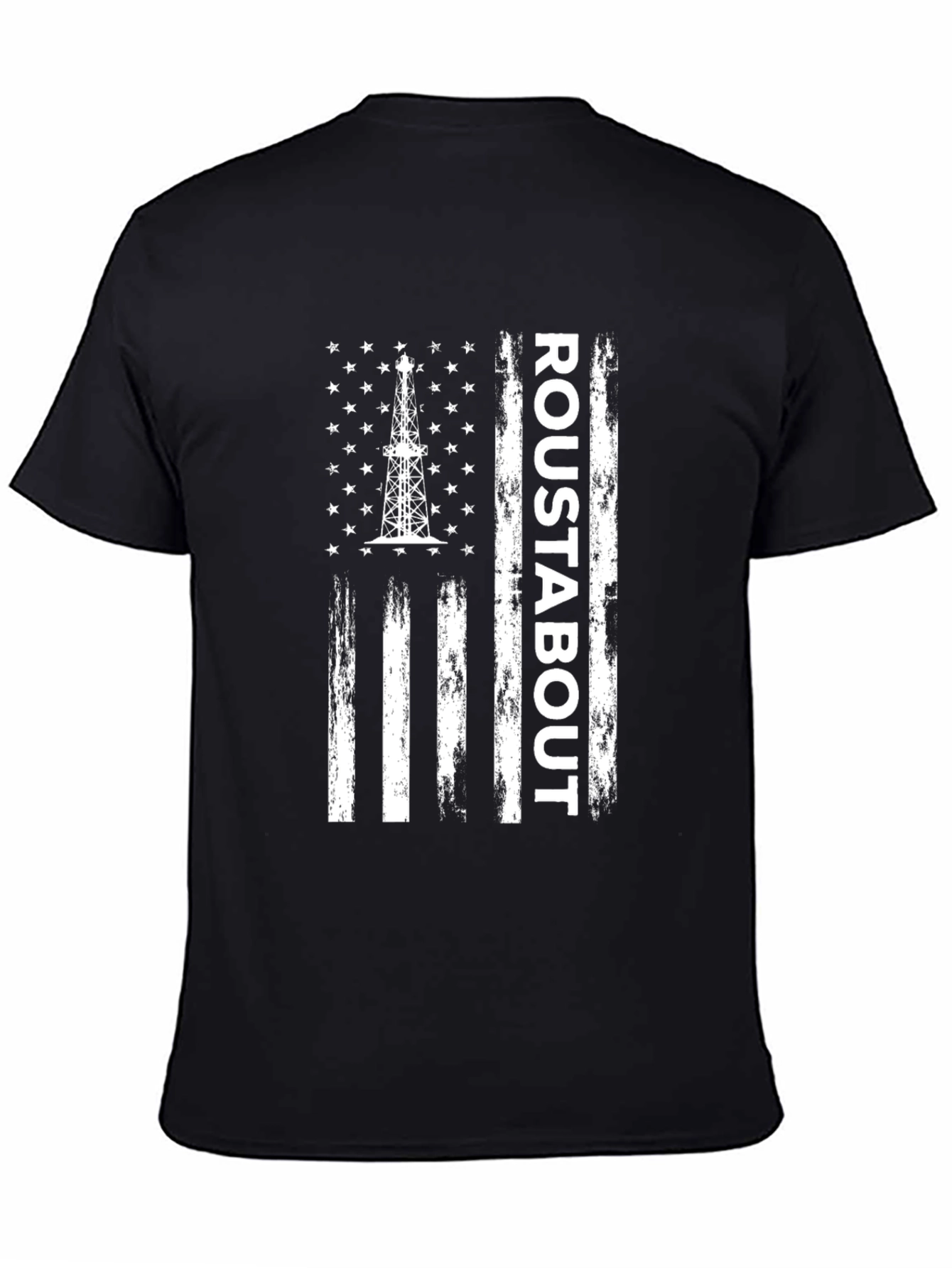 Roustabout American Flag Graphic T-Shirt