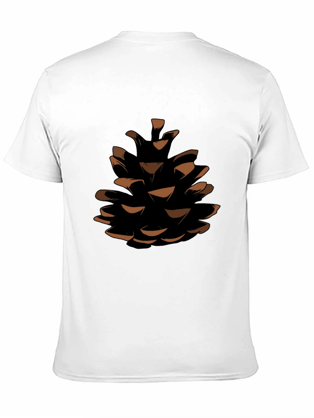 Pine Cone Graphic Tee - Nature Inspired Design