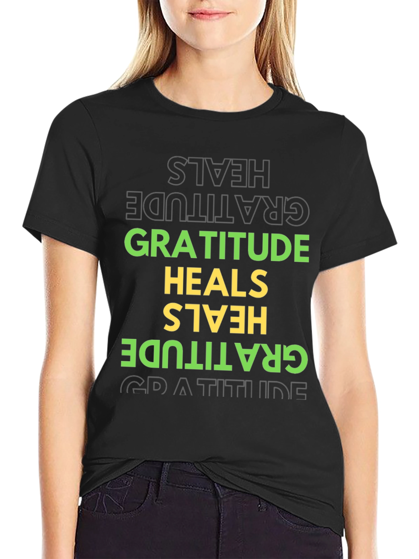 Gratitude Heals Graphic Tee