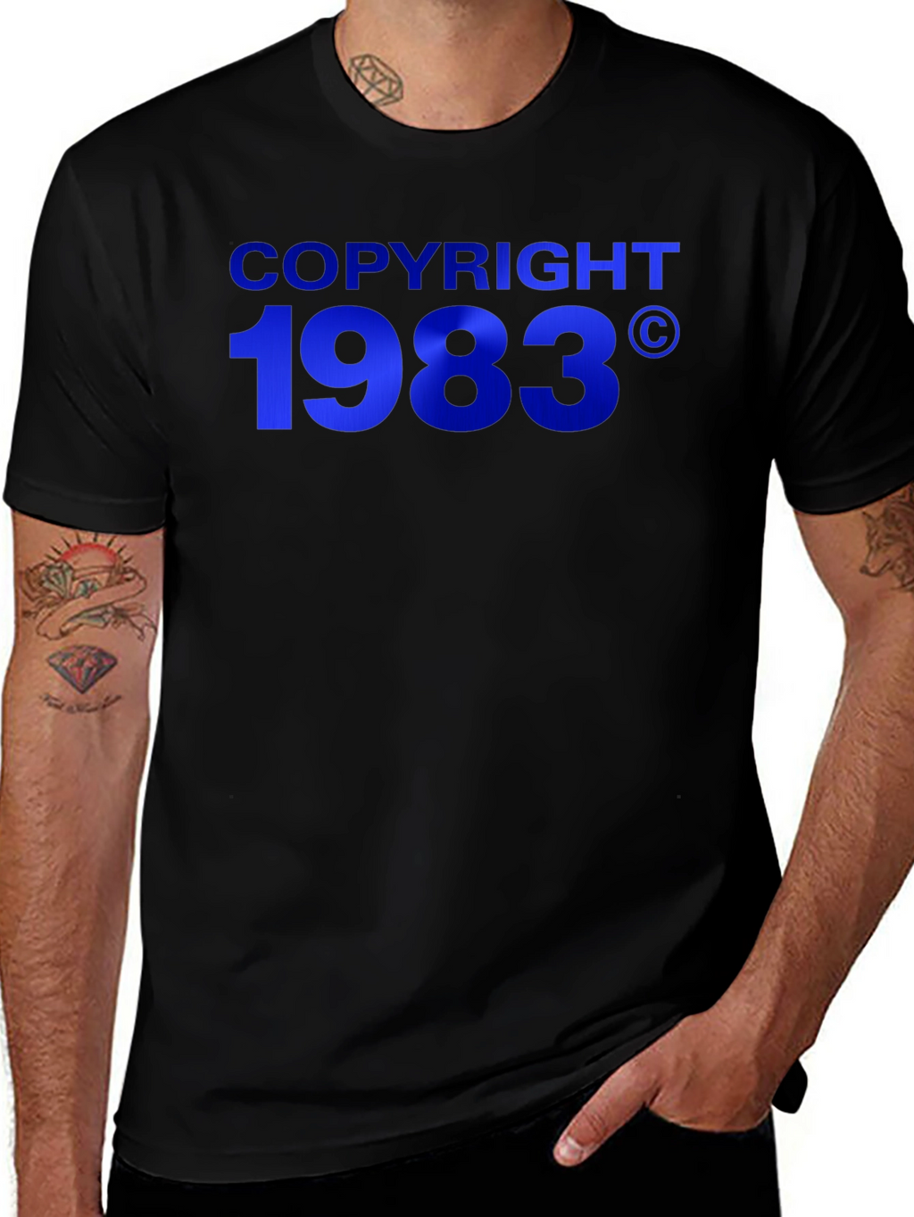 Copyright 1983 Graphic Tee