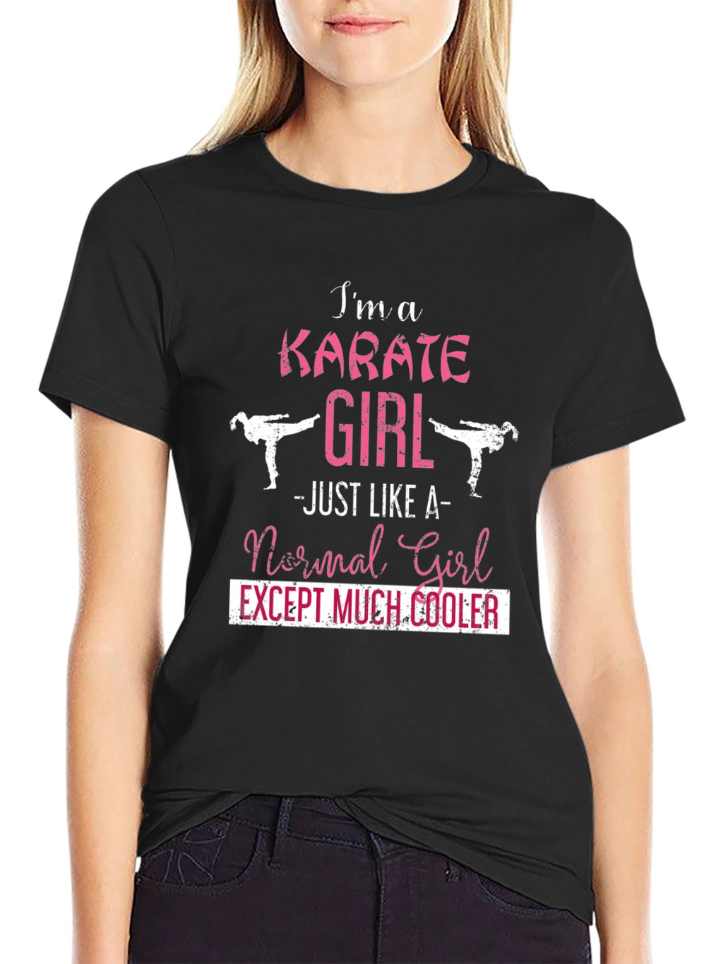 Karate Girl T-Shirt - Martial Arts Womens Tee