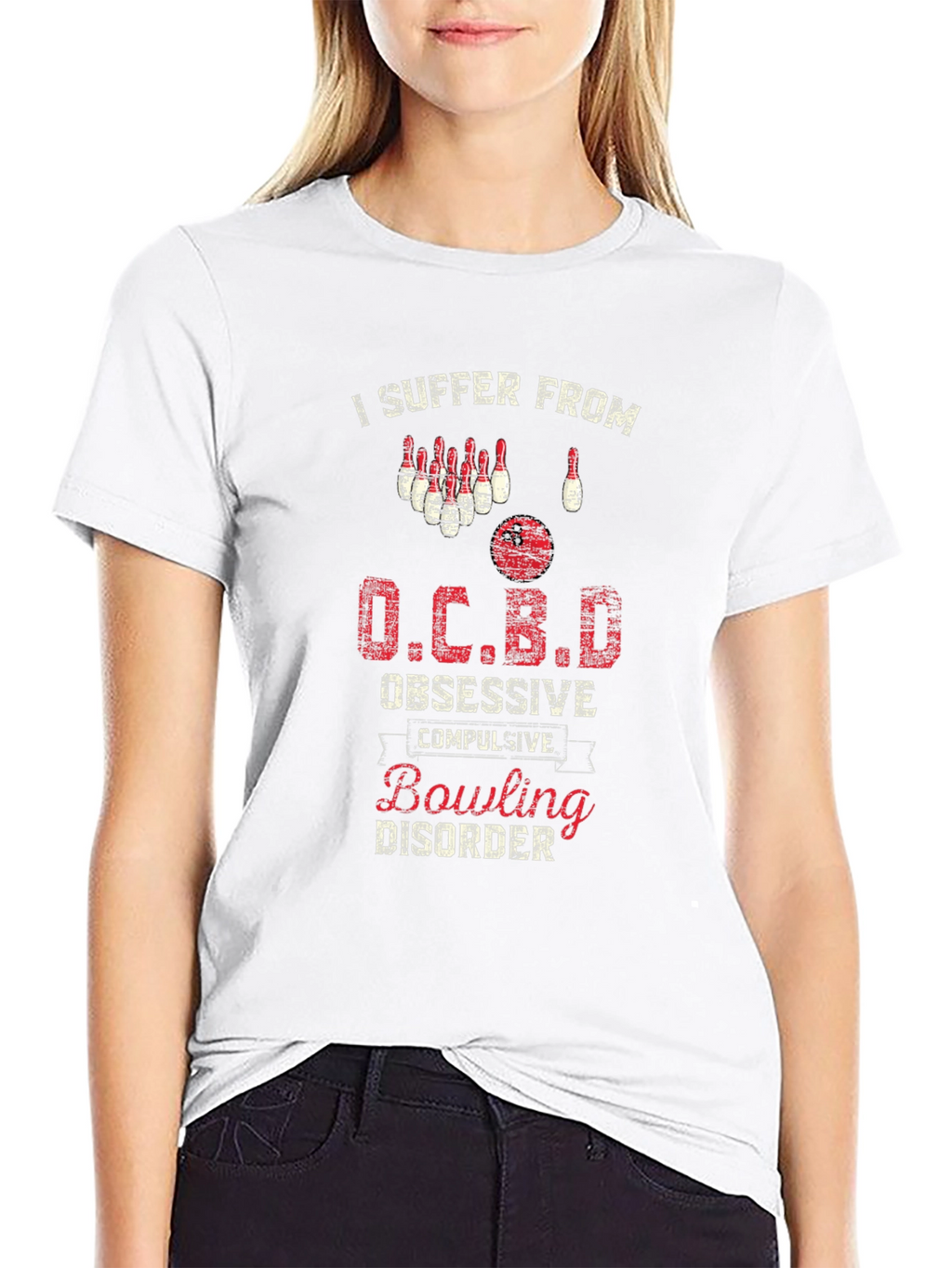 OCBD Bowling Disorder T-Shirt - Funny Bowler Tee