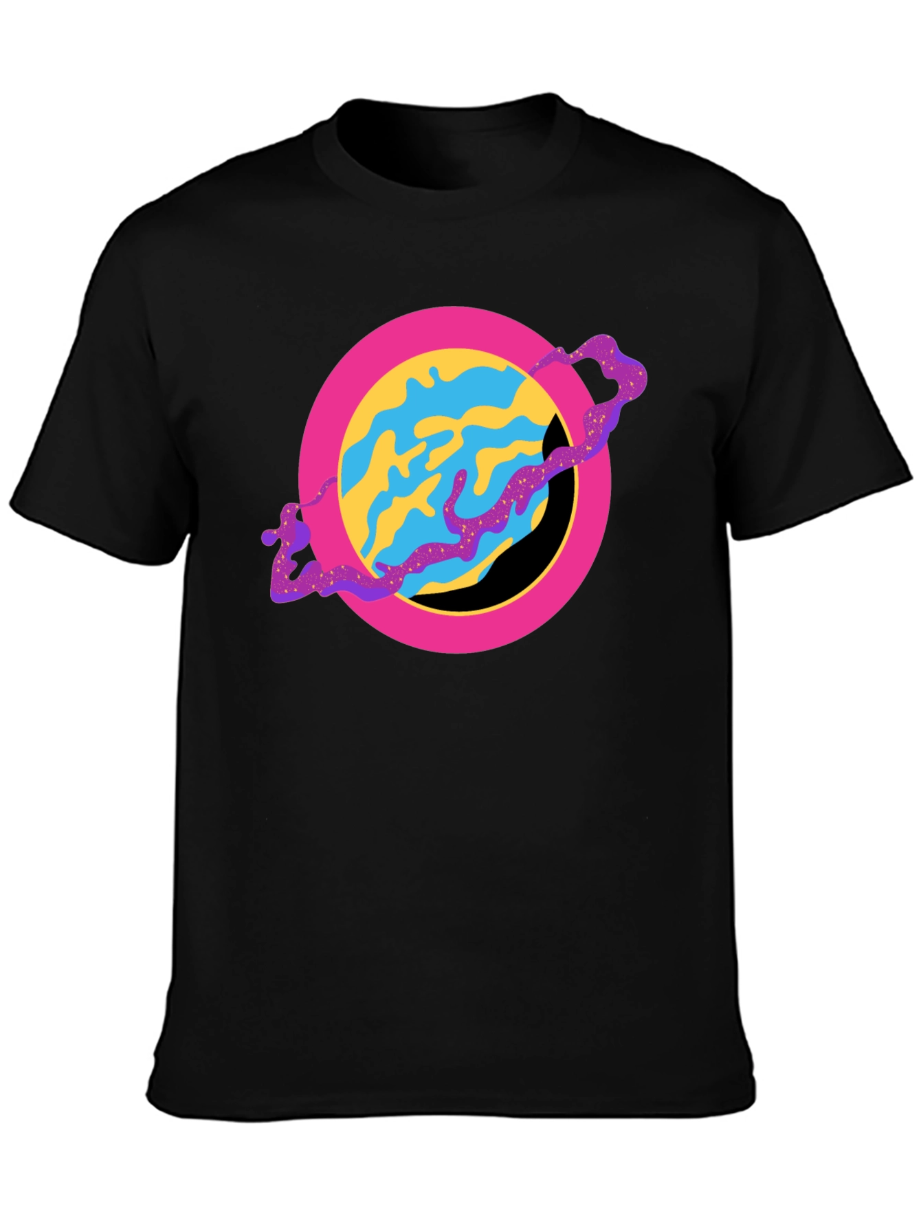 Planet Graphic T-Shirt - Stylish Cosmic Design