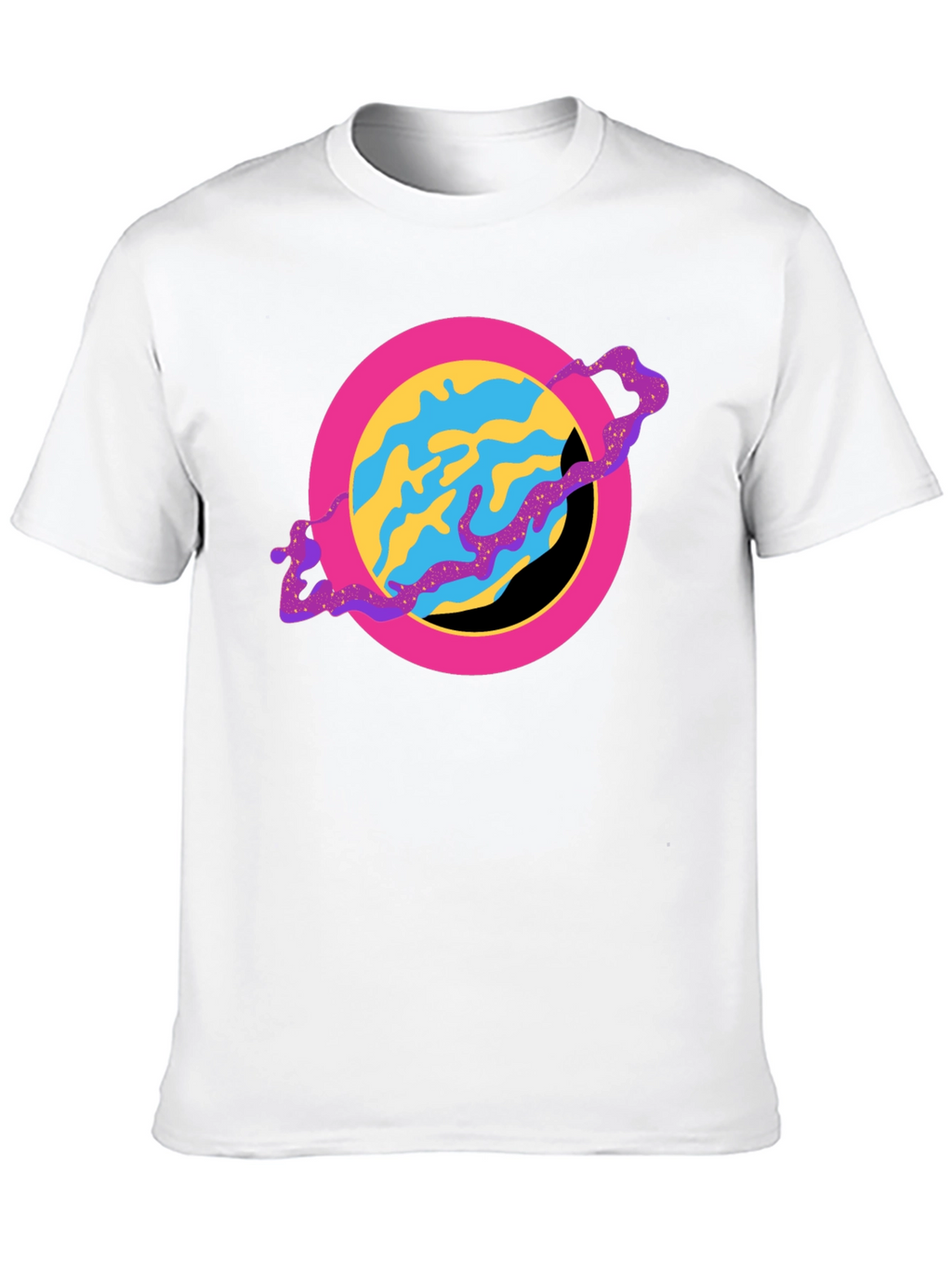 Planet Graphic T-Shirt - Stylish Cosmic Design