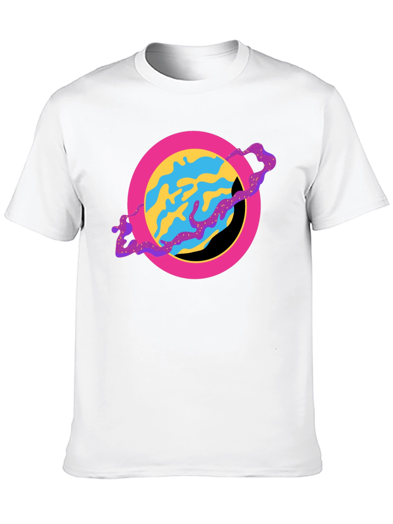 Planet Graphic T-Shirt - Stylish Cosmic Design