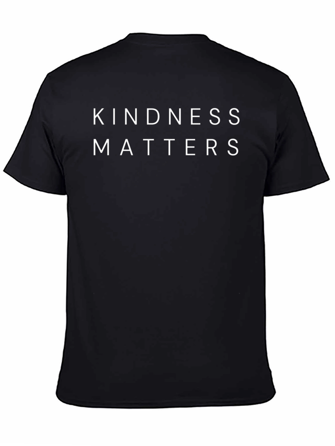 Kindness Matters Black T-Shirt | Soft Cotton Casual Wear