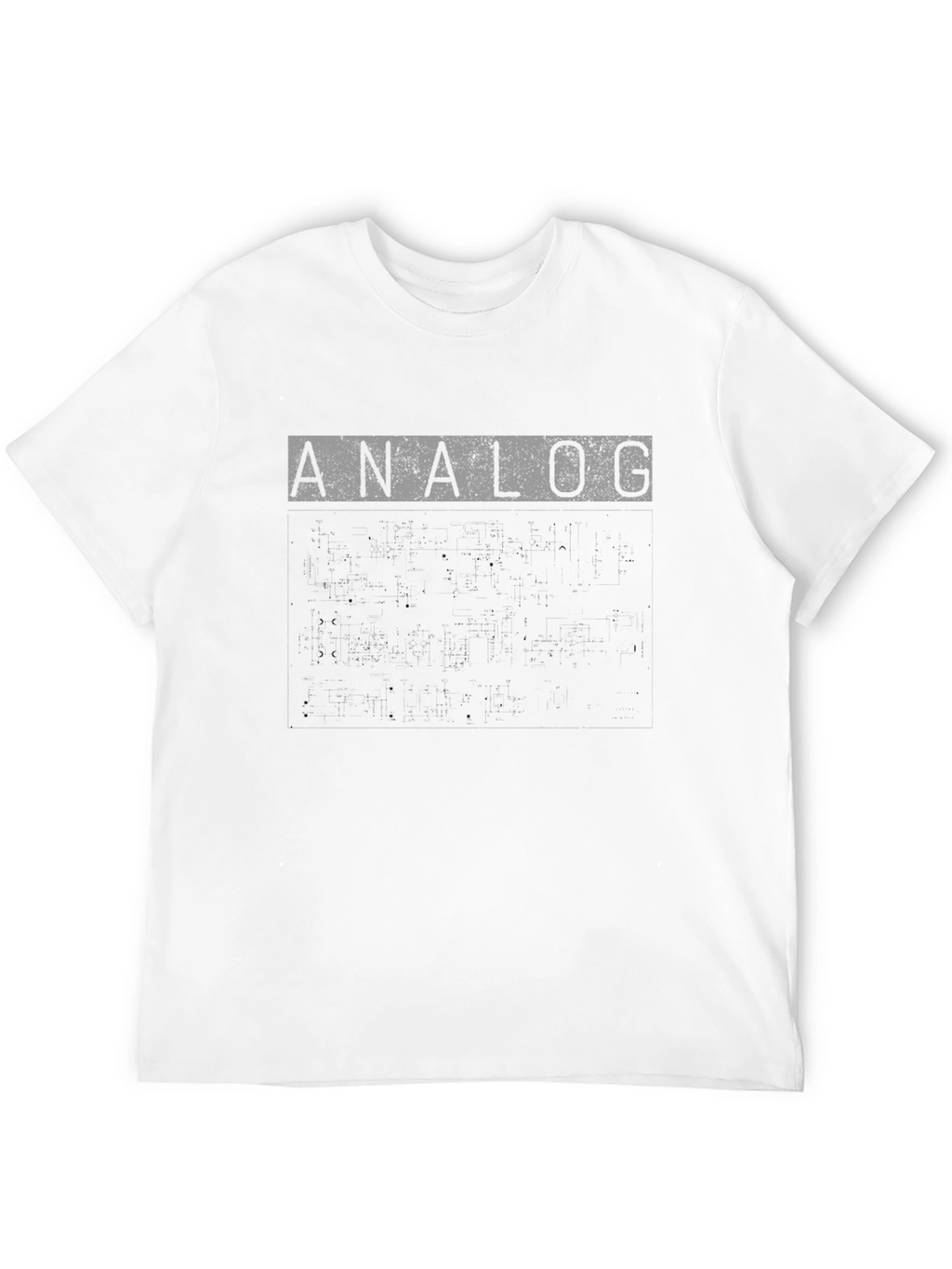 Analog Graphic Tee - Classic Black Cotton T-Shirt