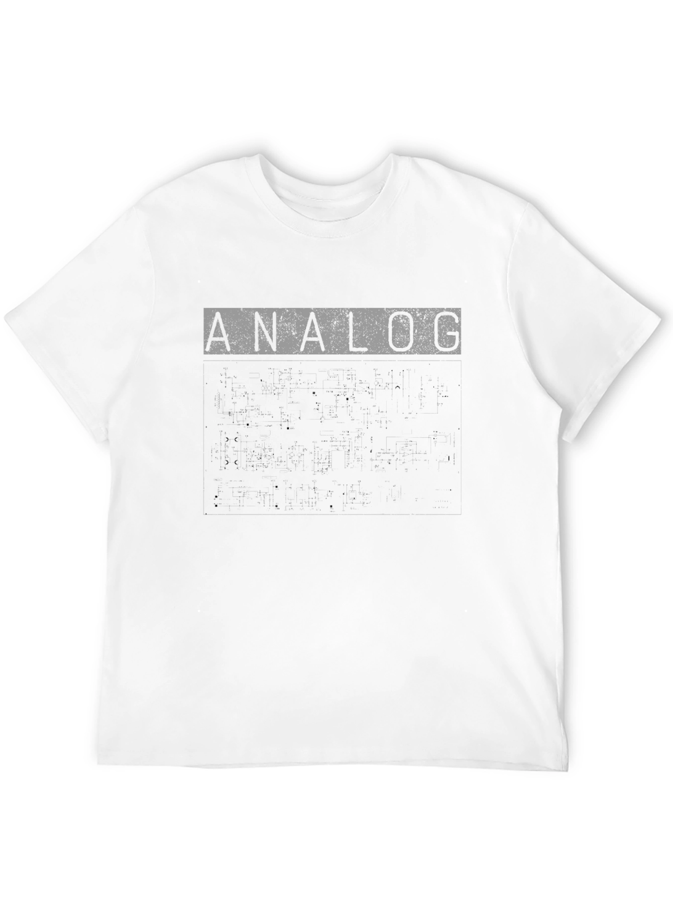 Analog Graphic Tee - Classic Black Cotton T-Shirt