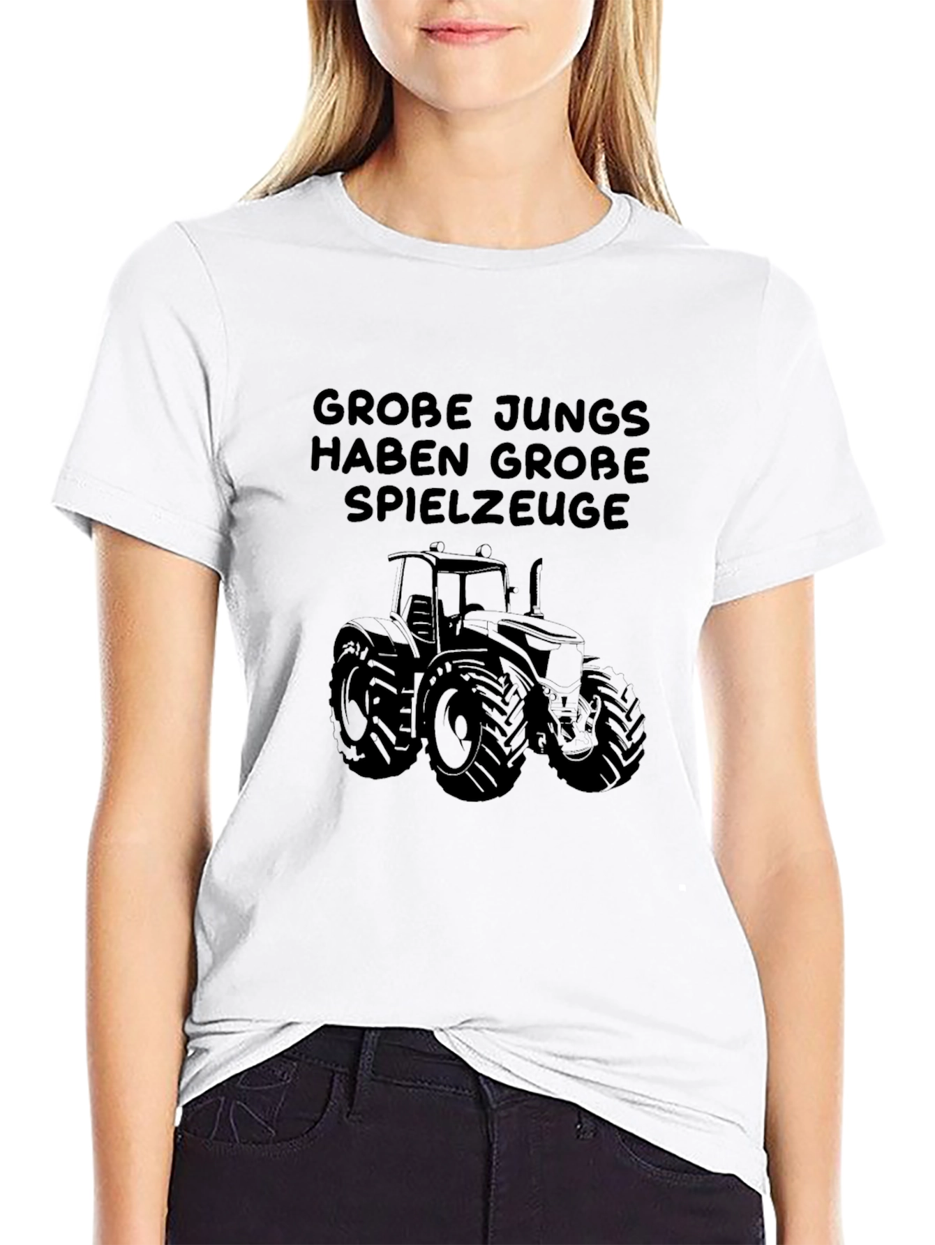 Grobe Jungs Tractor Graphic Tee