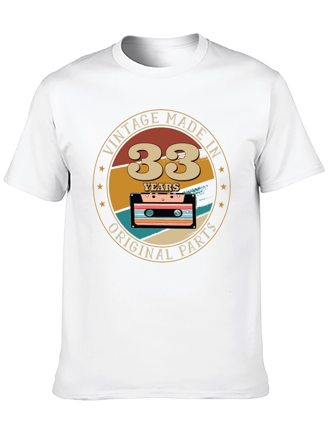 Vintage 33 Years Original Parts T-Shirt