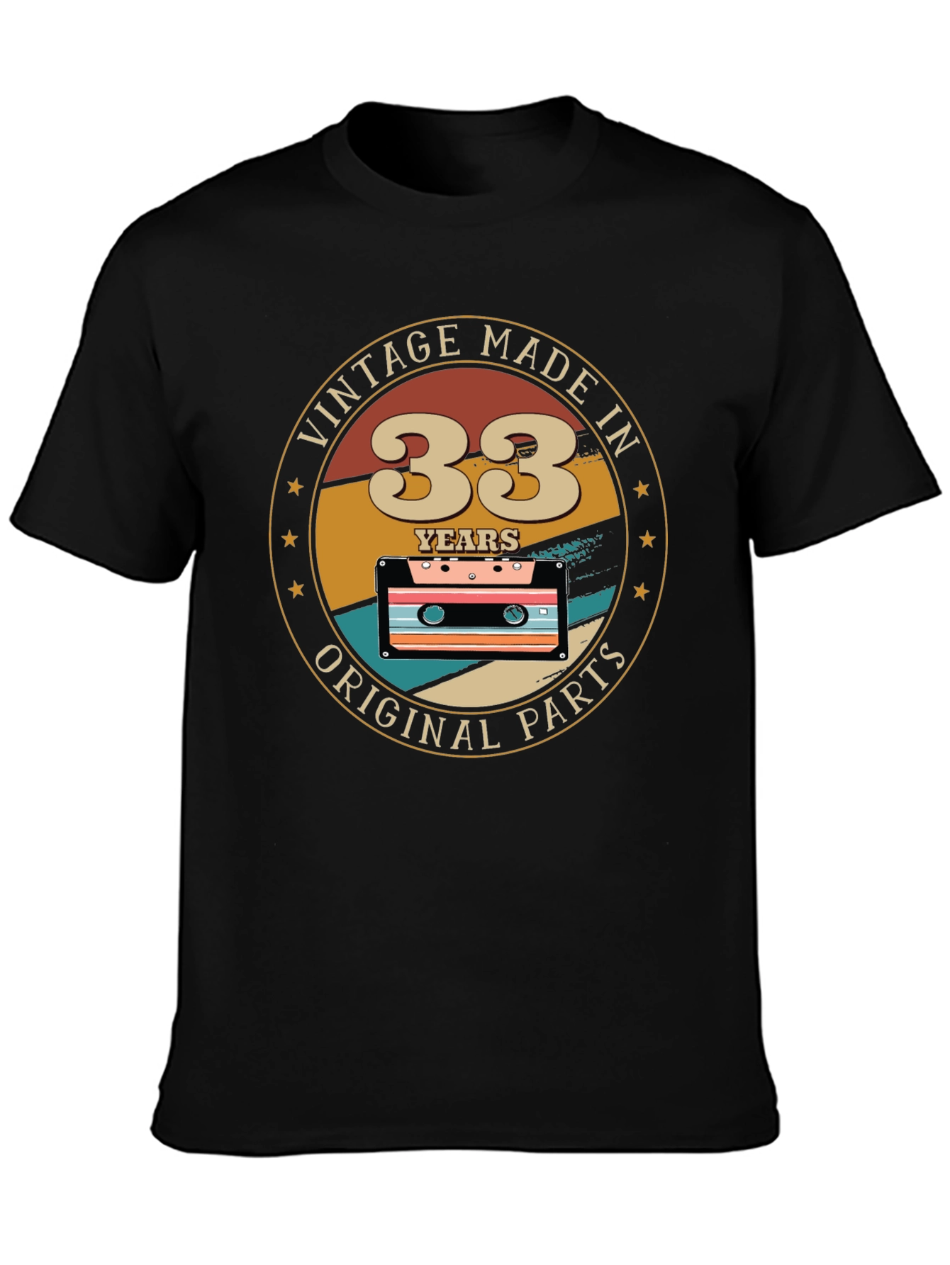 Vintage 33 Years Original Parts T-Shirt