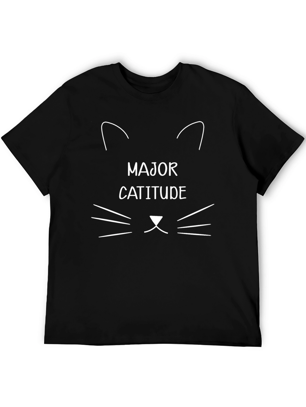 Major Catitude Tee - Funny Cat Lover Shirt