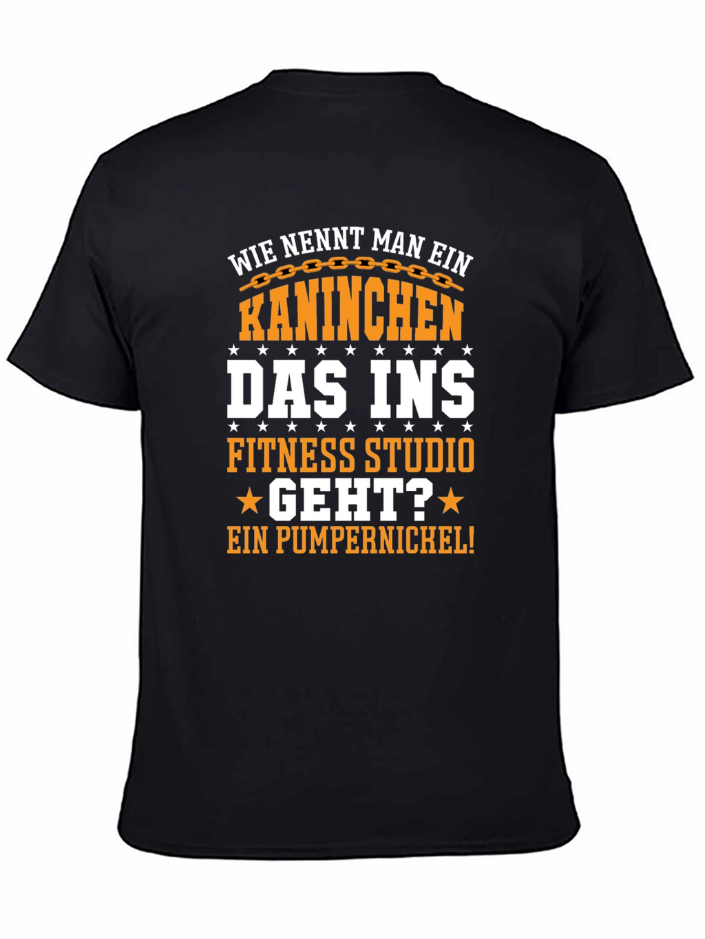 Gym Bunny T-Shirt - Funny German Pun