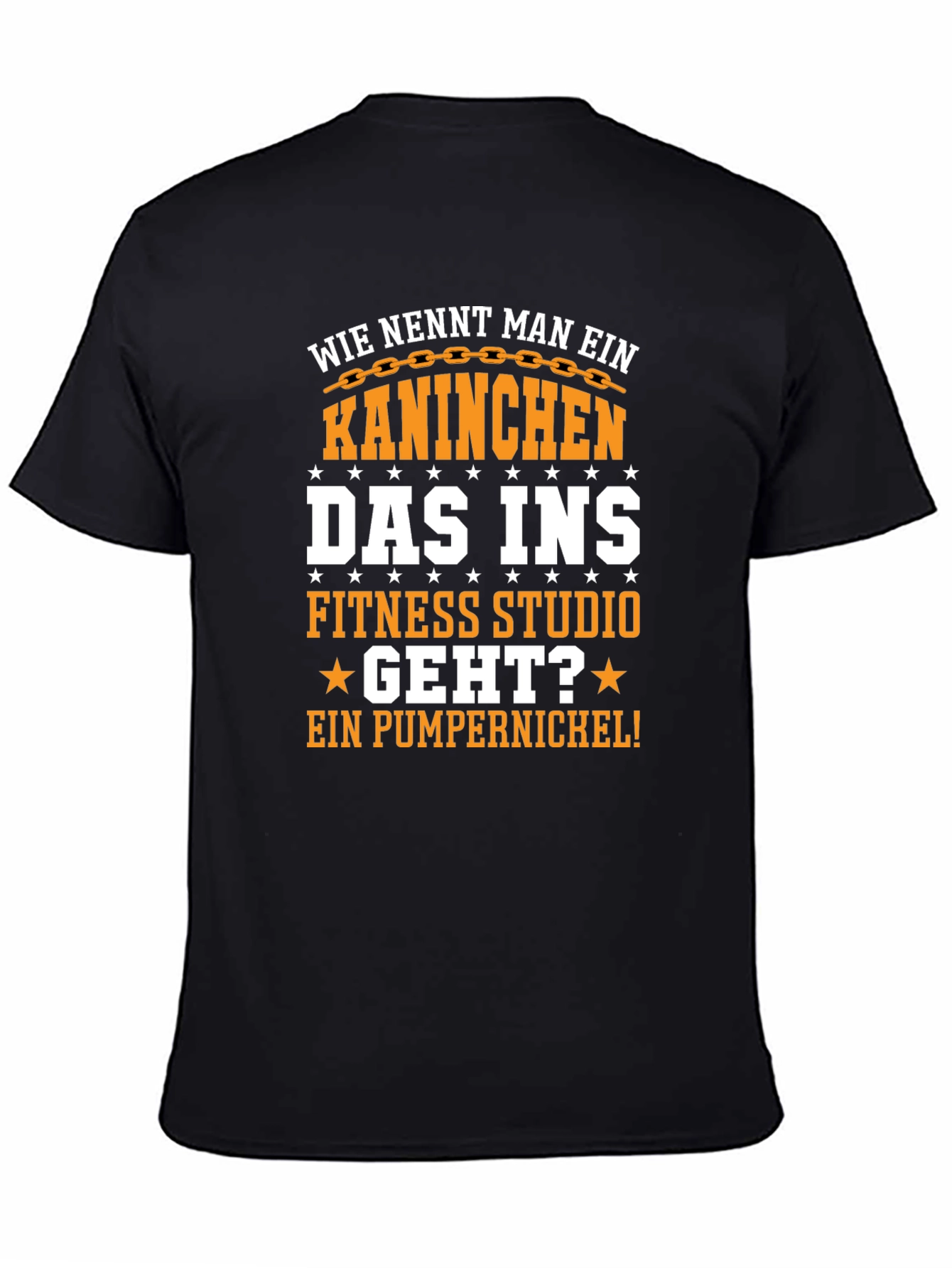 Gym Bunny T-Shirt - Funny German Pun