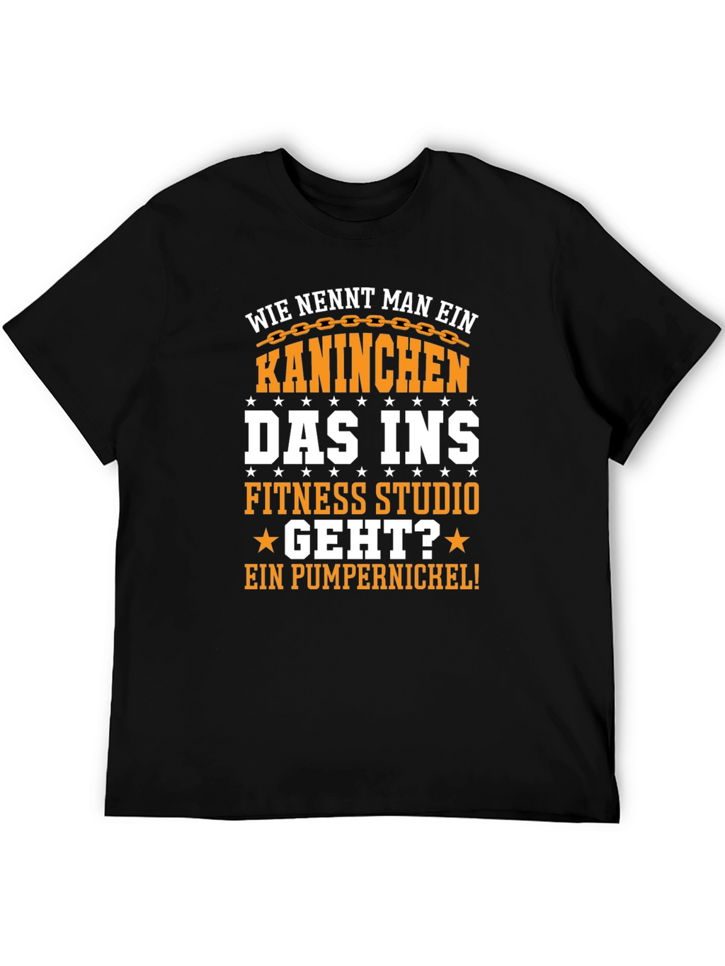 Gym Bunny T-Shirt - Funny German Pun