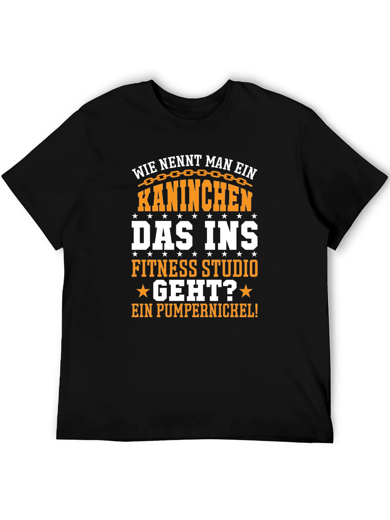 Gym Bunny T-Shirt - Funny German Pun