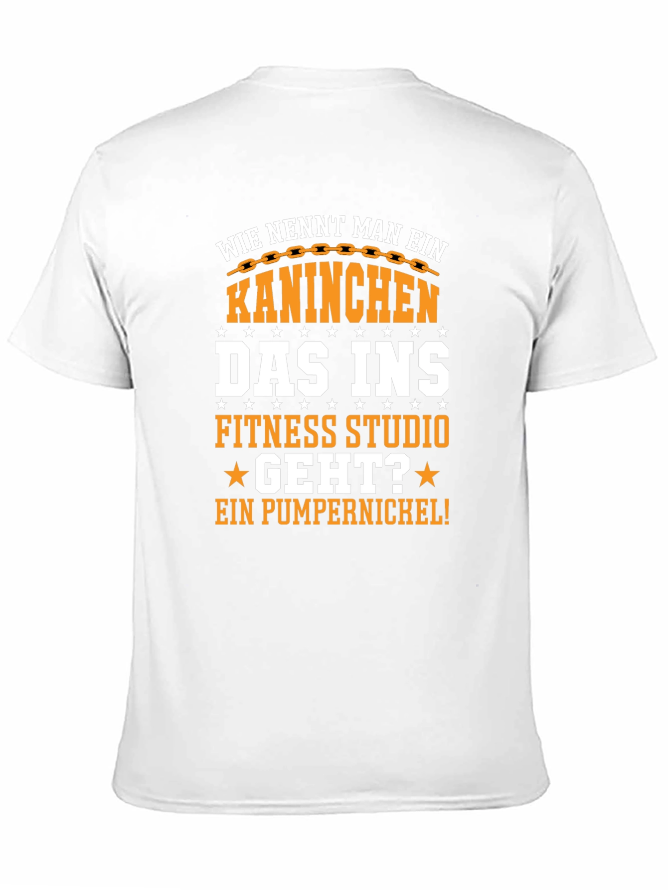 Gym Bunny T-Shirt - Funny German Pun