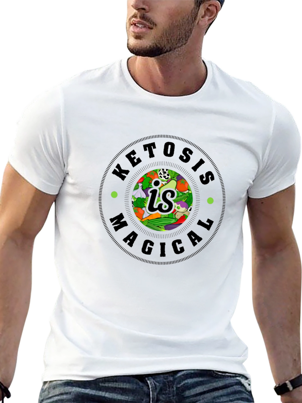 Ketosis Is Magical Black T-Shirt