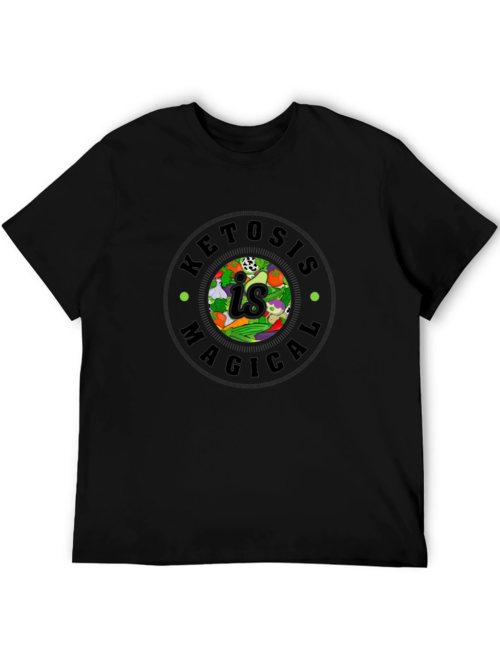 Ketosis Is Magical Black T-Shirt