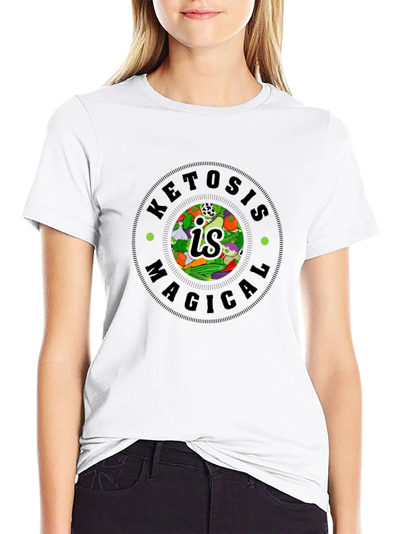 Ketosis Is Magical Black T-Shirt