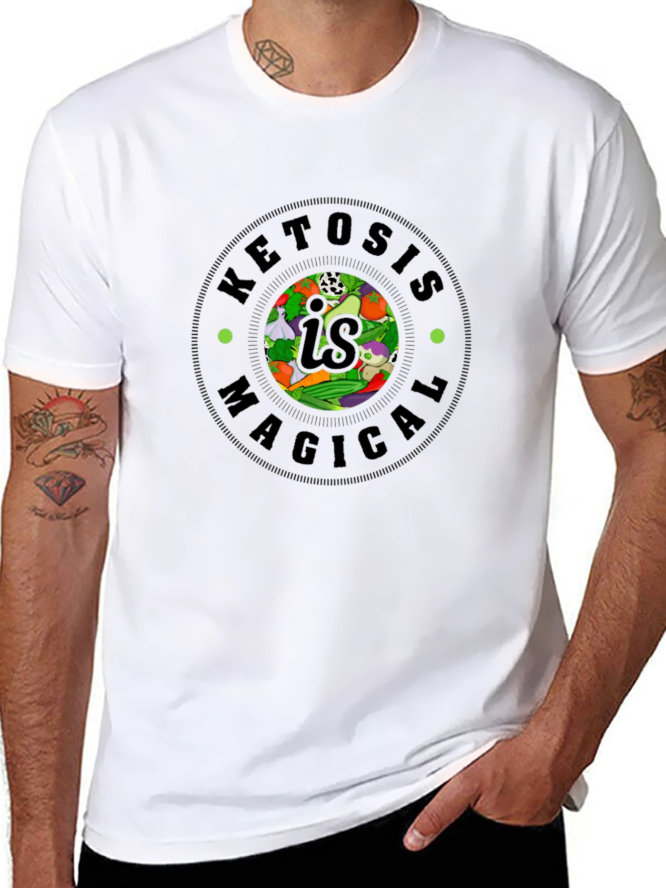 Ketosis Is Magical Black T-Shirt